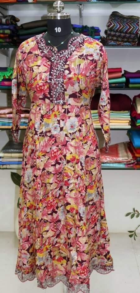 Pink with Multi Color