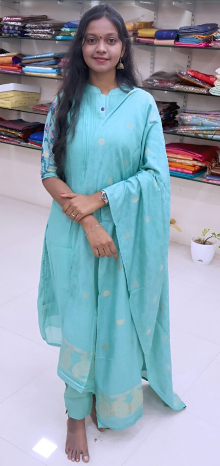 Mint Grace Chudithar Set